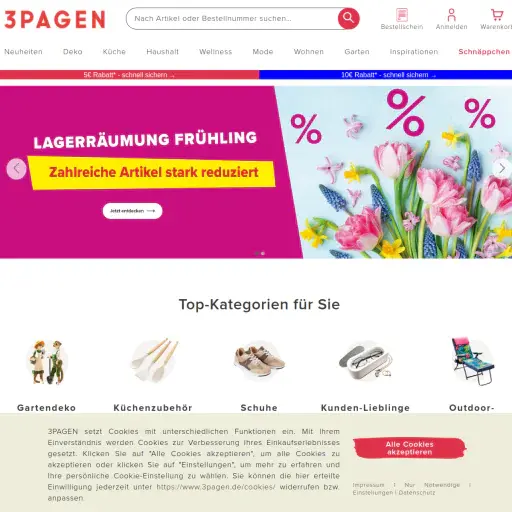 3 Pagen Versand und Handelsgesellschaft mit beschränkter Haftung GmbH