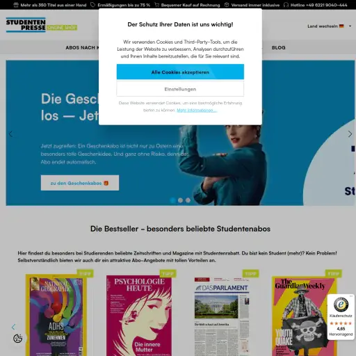 ACADEMIA-PRESS/STUDENTEN-PRESSE Internationale Presseauslieferungs GmbH