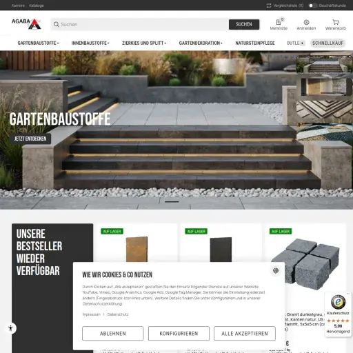 AGABA Garten- und Landschaftsbaumaterial GmbH