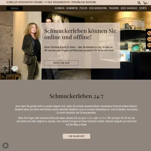 Alfred Haarhaus, Uhren, Juwelen, Schmuck GmbH