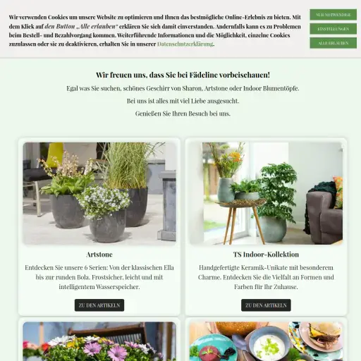 Andrea Nagel, Fädeline