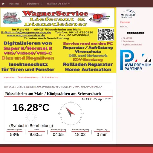 Andreas Wagner, WagnerService