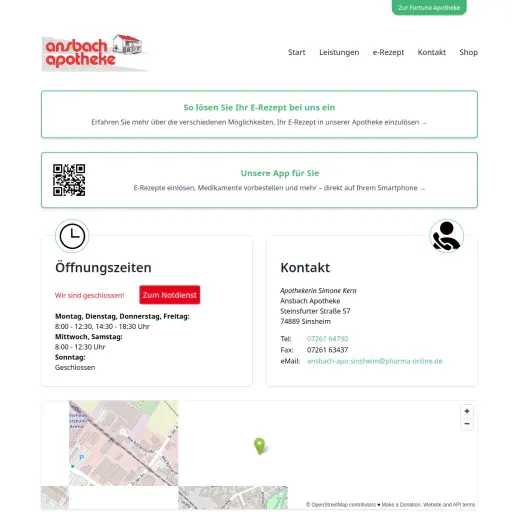 Ansbach-Apotheke, Dr. Michael Orth e.K.