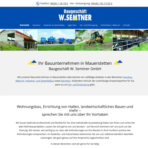 Baugeschäft W. Semtner GmbH