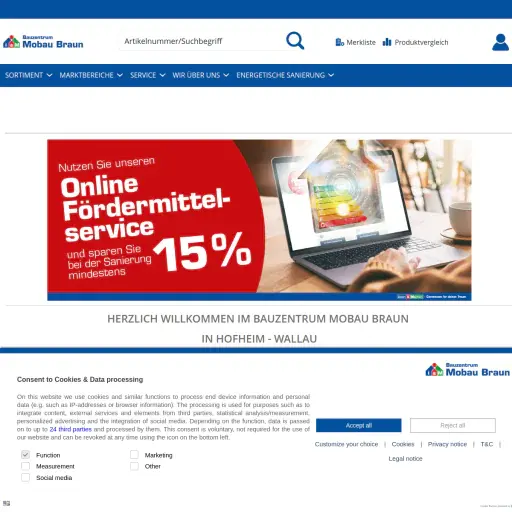 Bauzentrum Mobau Braun GmbH