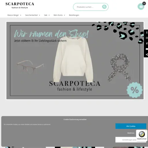 Bettina Heubach, Scarpoteca