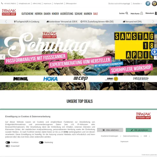 Biwak Bike + Outdoor-Zentrum GmbH