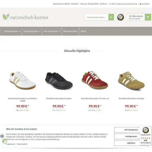 boutique legere naturschuh-kontor OHG