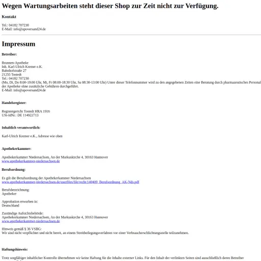 Brunnen-Apotheke Karl-Ulrich Kremer