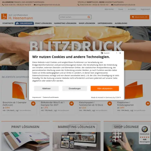 Buch- und Offsetdruckerei H.Heenemann GmbH & Co. KG