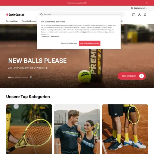 CenterCourt. de Sportartikelvertrieb oHG