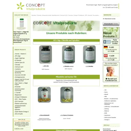 Cornelia Graßmeier, CONCEPT Vitalprodukte