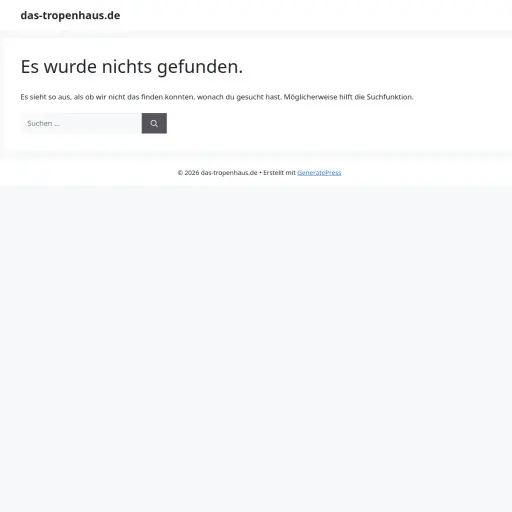 Das Tropenhaus GmbH & Co. KG