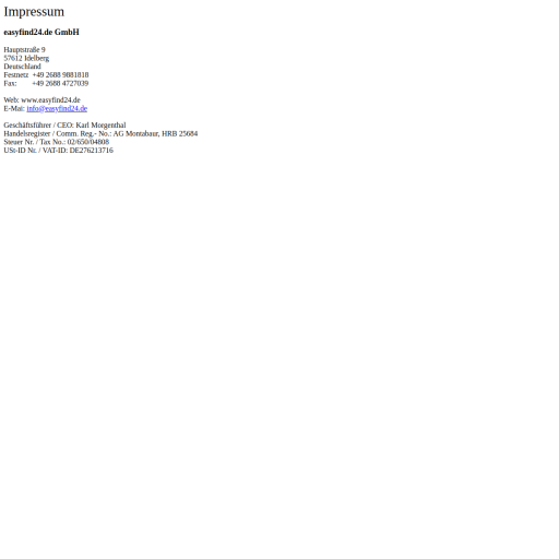 easyfind24.de GmbH