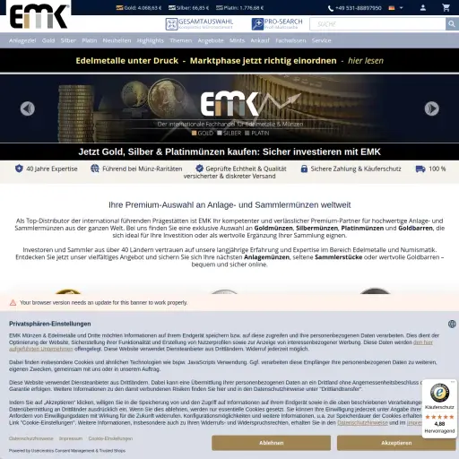 EMK Münzen + Edelmetalle GmbH