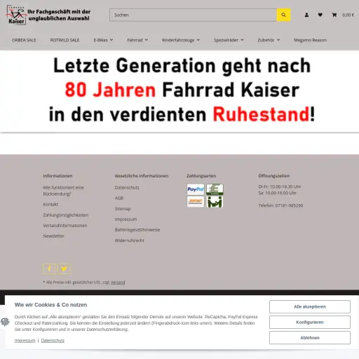 Fahrrad Kaiser GmbH