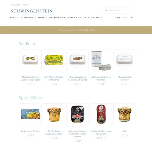 Franz Schwingenstein Nachf. Fischspezialitäten, Wild und Geflügel, Inh. Markus Häcker e.K.