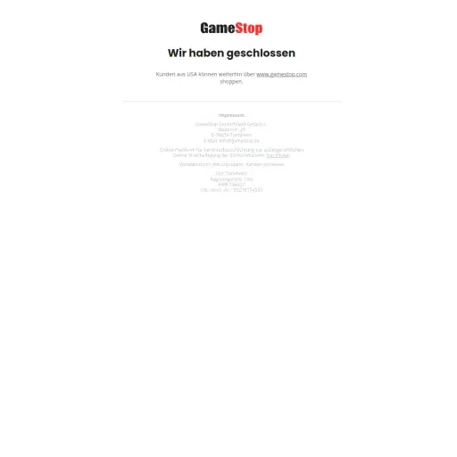 GameStop Deutschland GmbH