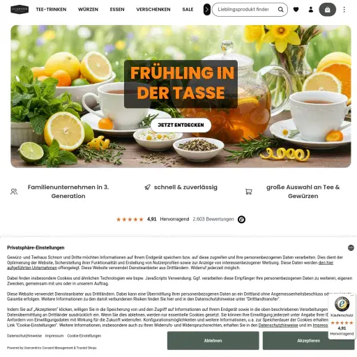 Gewürz- und Teehaus Schnorr & Co Gesellschaft mit beschränkter Haftung