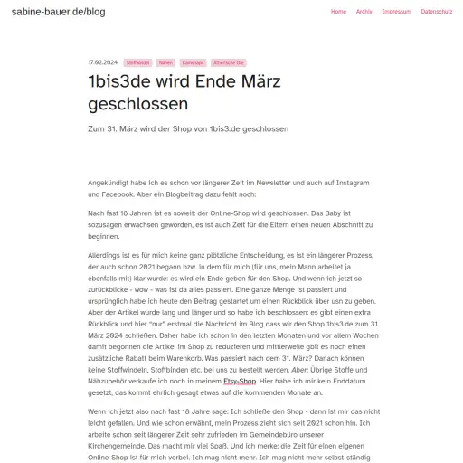 Hagen Bauer, 1bis3.de