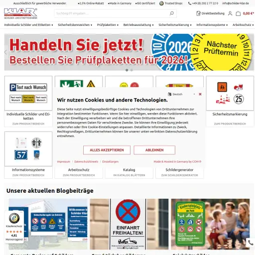 Heinrich Klar Schilder- und Etikettenfabrik GmbH & Co. KG