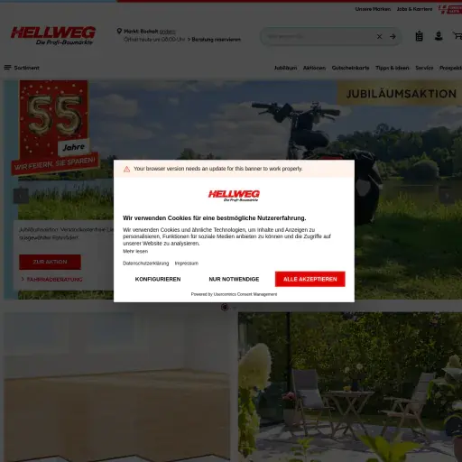 HELLWEG Online Baumarkt und Gartencenter GmbH & Co. KG