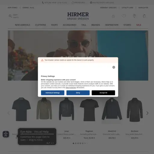 Hirmer Grosse Grössen Online GmbH