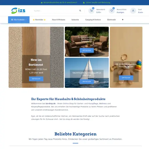 Ilona Zerbe, IZS Shop