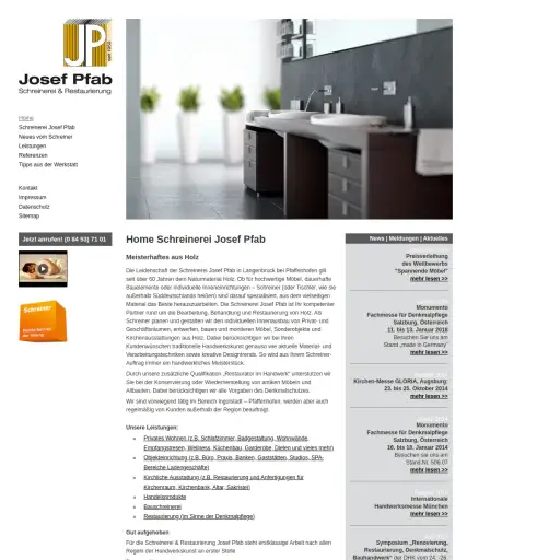 Josef Pfab Schreinerei & Restaurierung