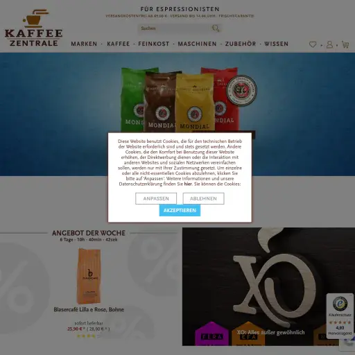 Kaffeezentrale DE GmbH