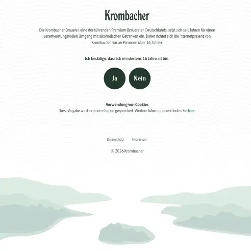 Krombacher Brauerei, Bernhard Schadeberg GmbH & Co. KG