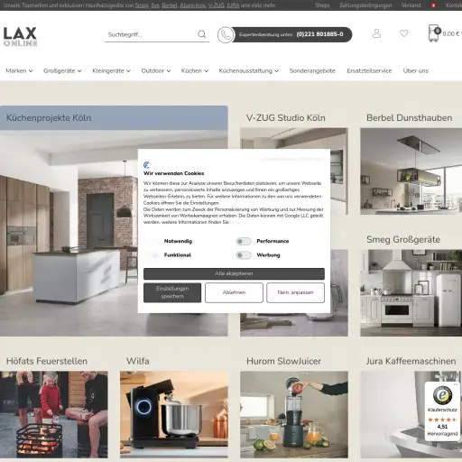 lax-hausgeräte GmbH & Co. KG