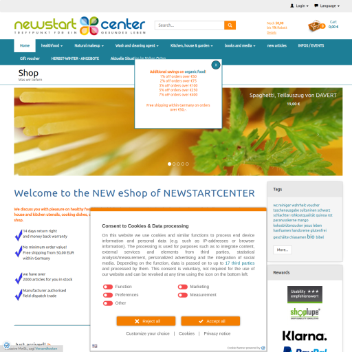 Marius Fickenscher, NewStartCenter