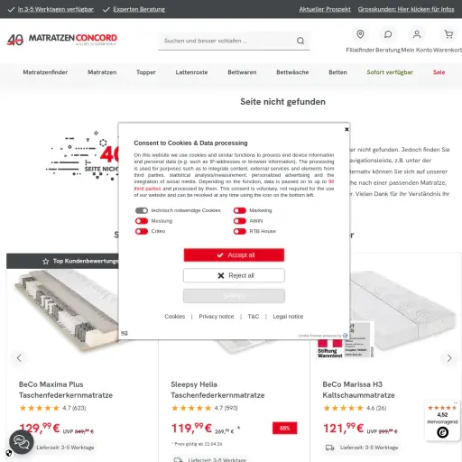 Matratzen Concord GmbH