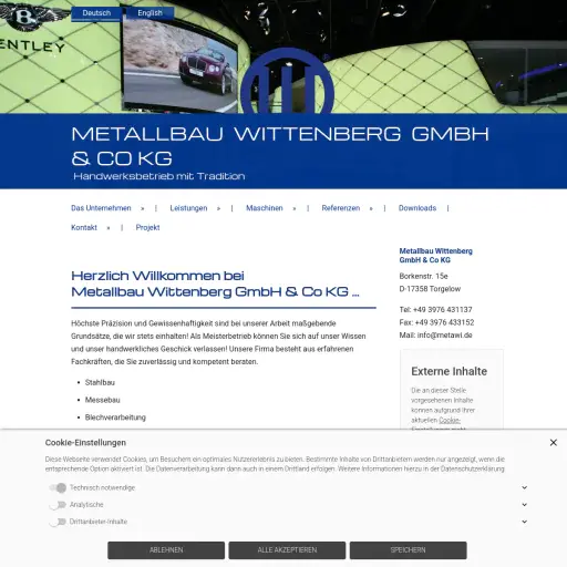 Metallbau Wittenberg GmbH & Co KG