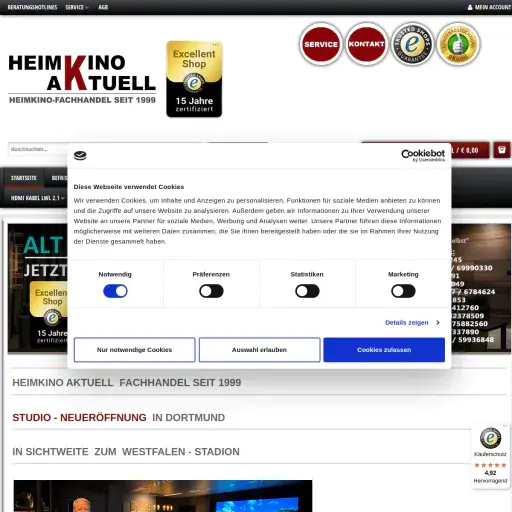 Michael Ornot , Heimkino Aktuell