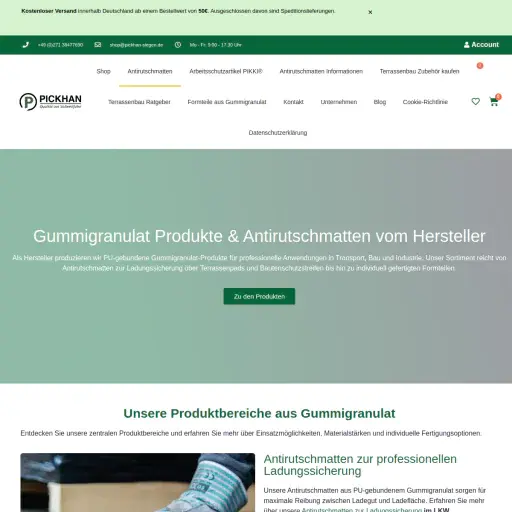 PICKHAN Dichtungen, Stanzteile e. K.