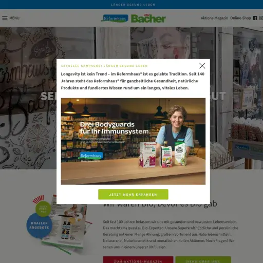 Reformhaus Bacher GmbH & Co. KG