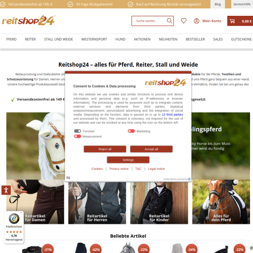 Reitshop24 GmbH & CO.KG