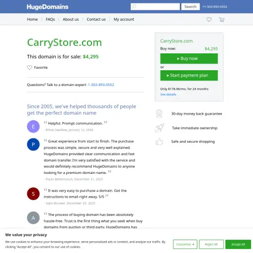 René von Rhein, Carrystore.de