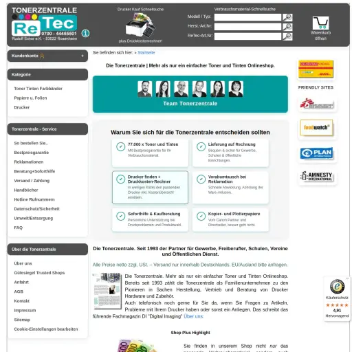 Retec-Tonerzentrale Rudolf Schor e.Kfm.