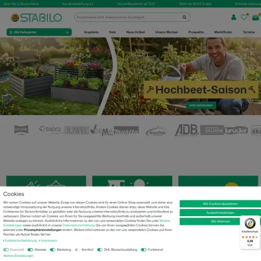 STABILO Werkzeugfachmarkt für Haus-Hof-Freizeit GmbH