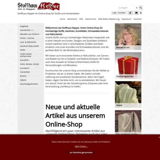 Stoffhaus Kepper Inhaber Uwe Kepper e.K.