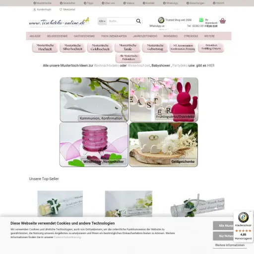 Tischdeko-online, Ralf Simer