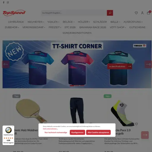 TOPSPEED Tischtennis-Vertriebs GmbH