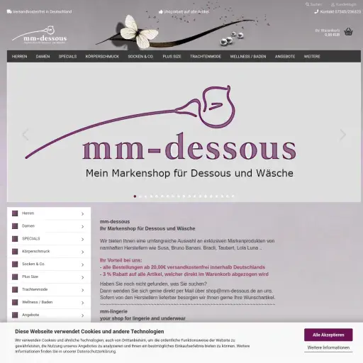 Ursula Jung, Dessous-Dreams