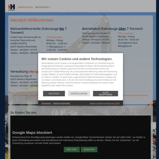 Wilhelm Hasenbach Unternehmer Erich Arens GmbH