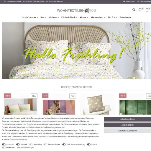 Wohntextilien 4 You GmbH