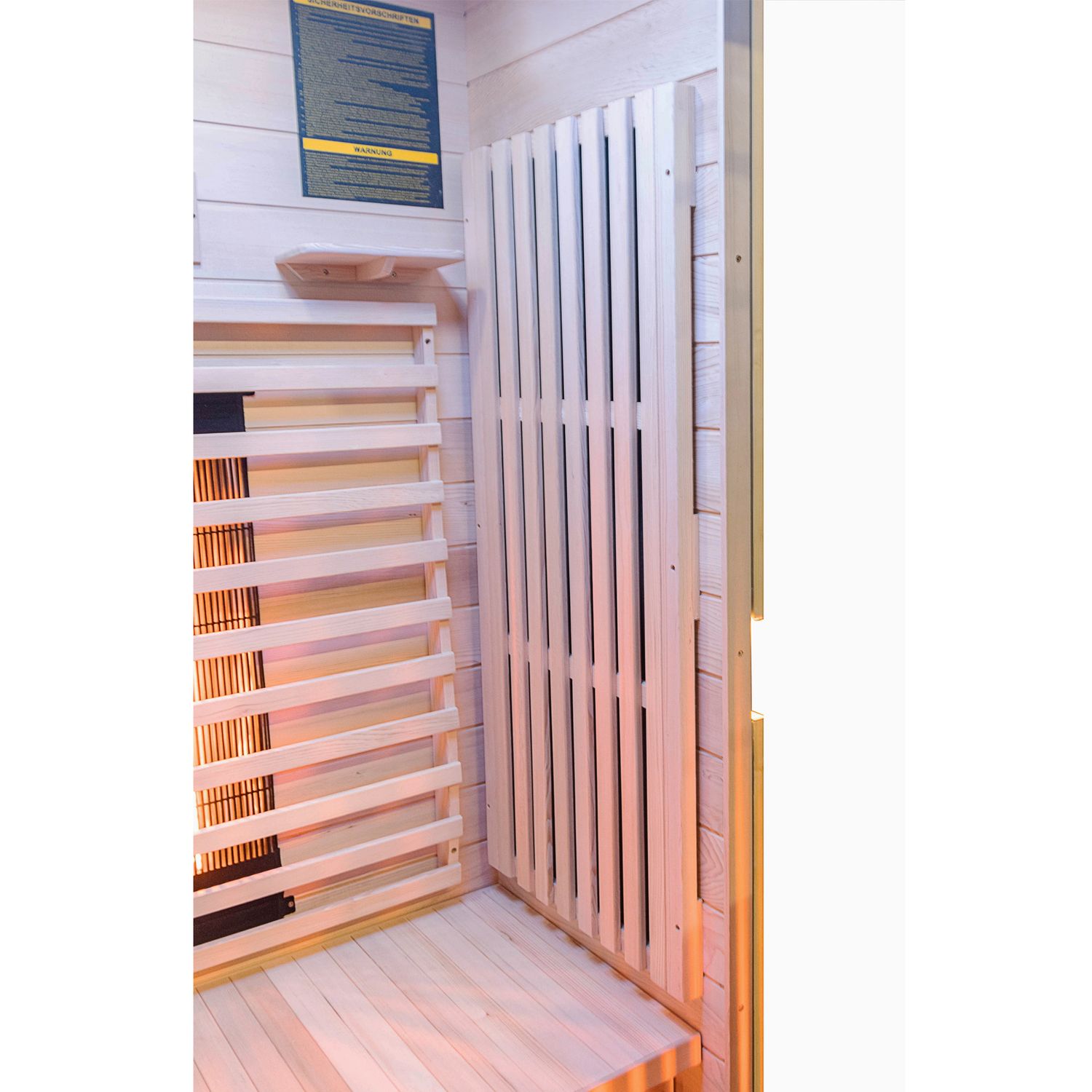 Dewello Infrarotkabine KINGSTON 90x90